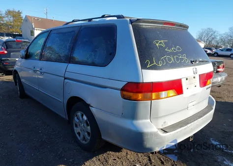 2003 Honda Odyssey Ex z USA, uszkodzony, nr VIN 5FNRL18613B005484